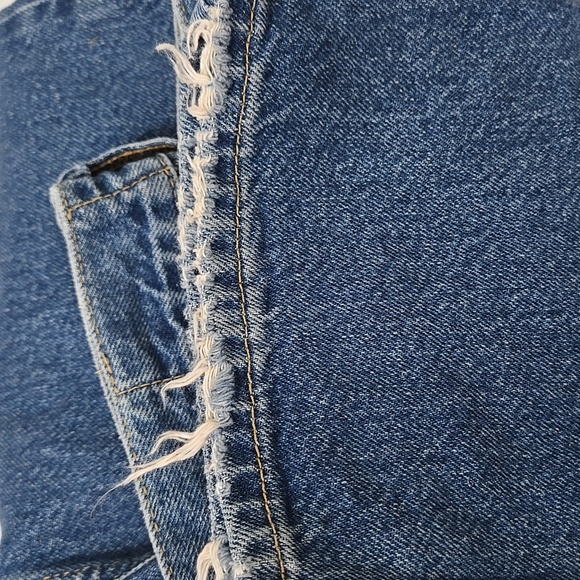 *NWT* Free People The Lasso High-Rise Button Fly Ripped Knee Straight Leg, 30 - Picture 9 of 9